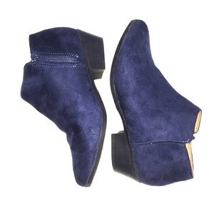 LAST CHANCE Faux Suede Ankle Booties